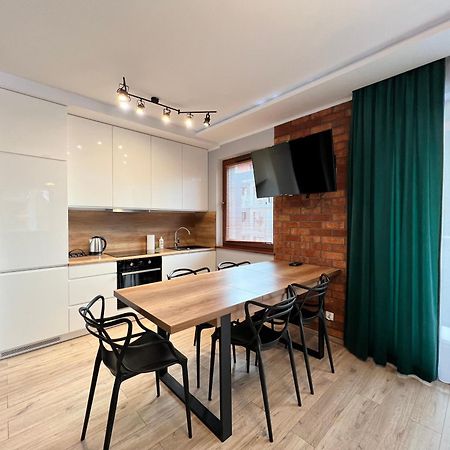 Stylish Apartment Oldtown Riverview Balcony Gdańsk Extérieur photo