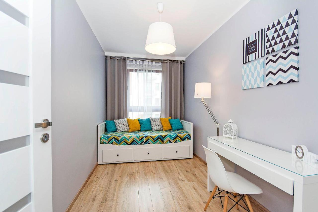 Stylish Apartment Oldtown Riverview Balcony Gdańsk Extérieur photo