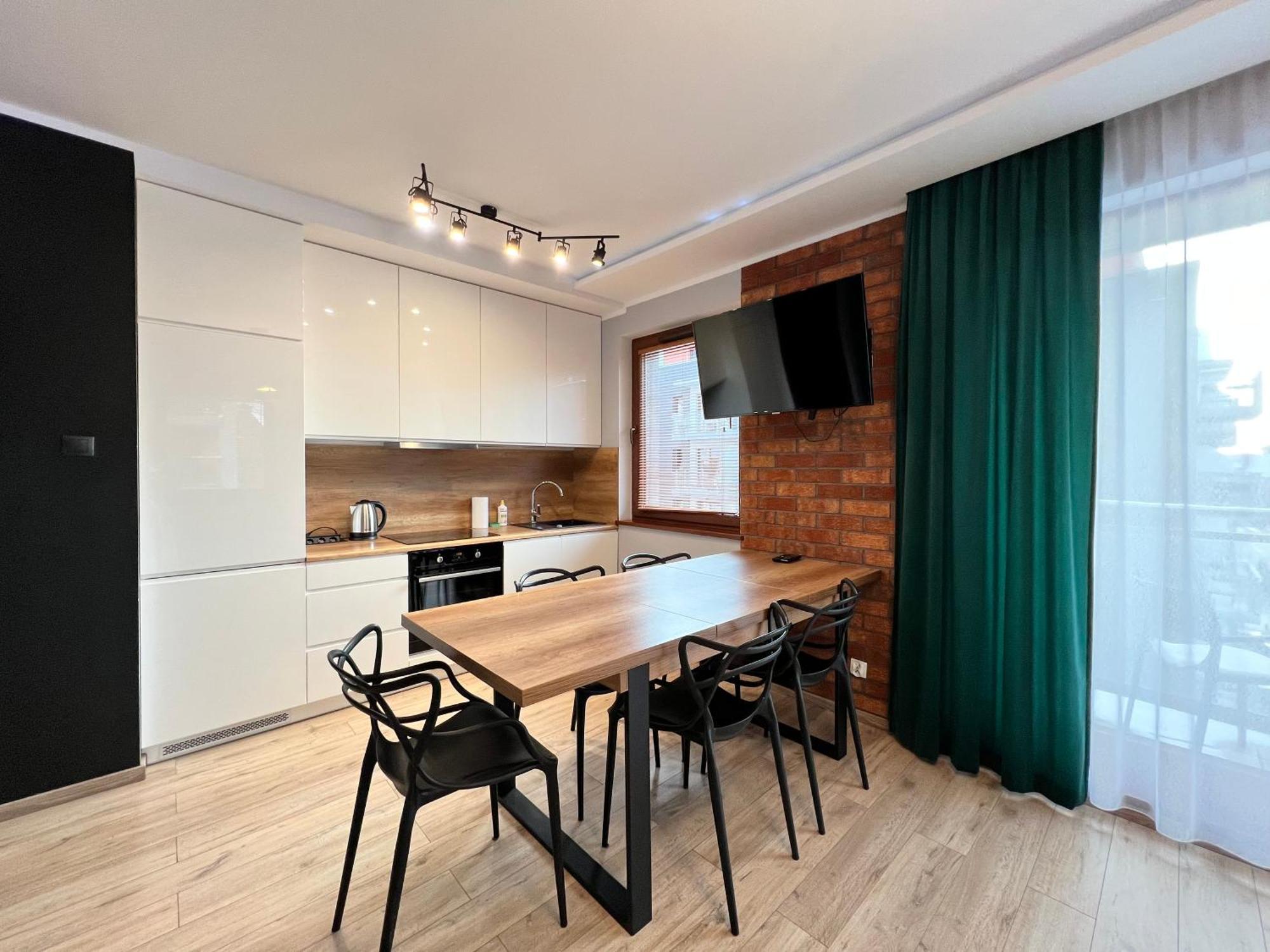 Stylish Apartment Oldtown Riverview Balcony Gdańsk Extérieur photo